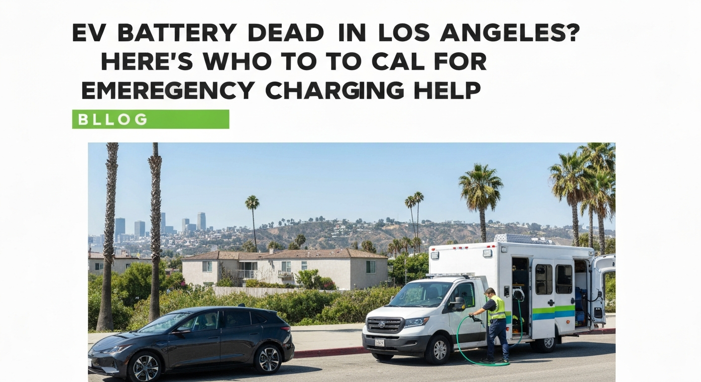 EV Battery Dead in Los Angeles? Here's Who to Call for Emergency Charging Help