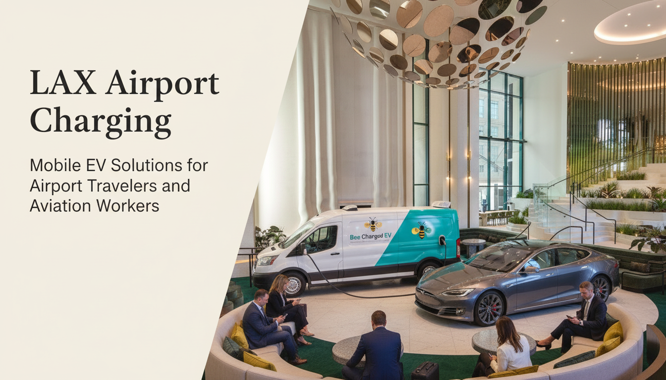 LAX Airport Charging: Mobile EV Solutions for Airport Travelers and Aviation Workers