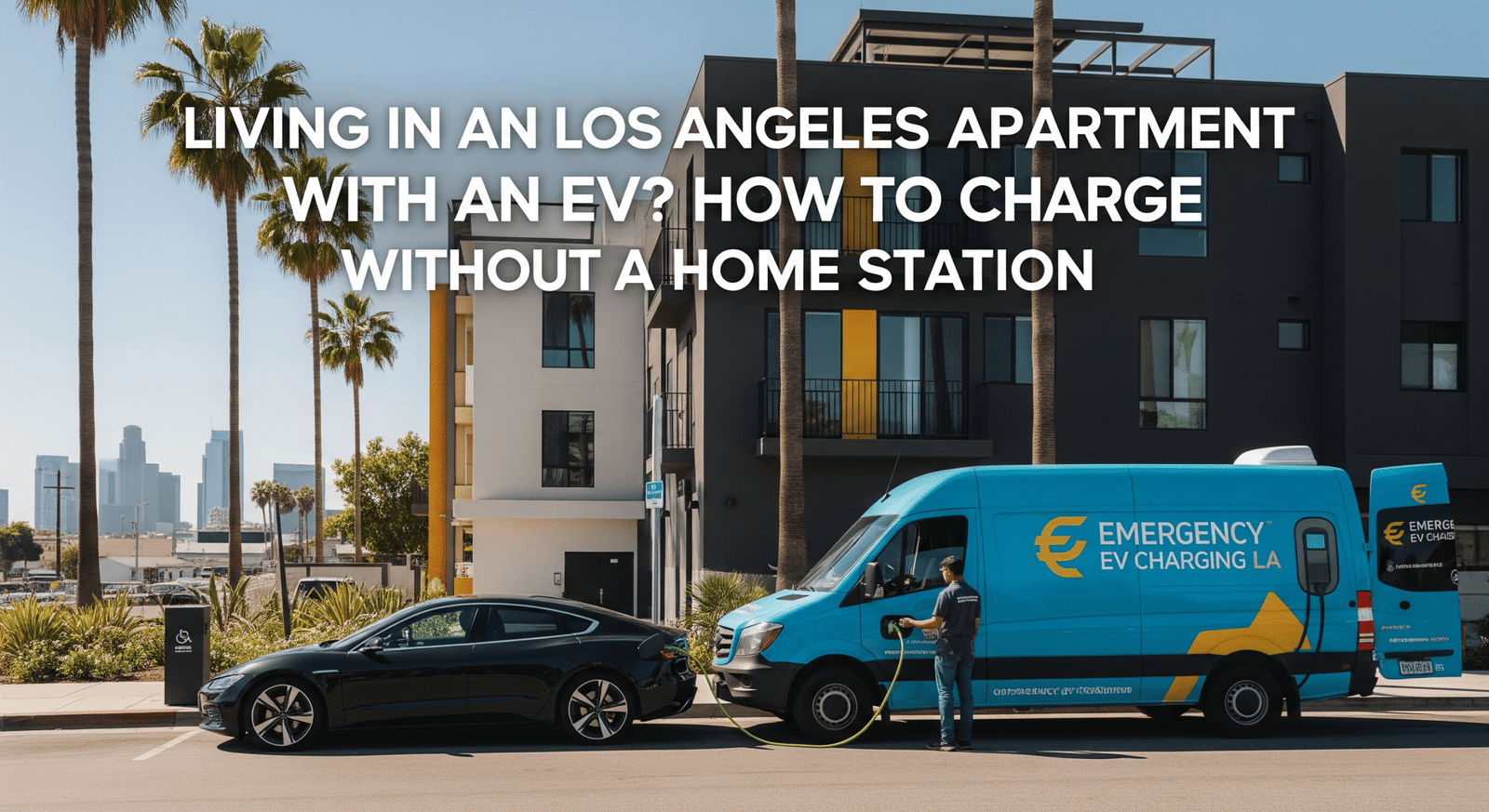 Living in a Los Angeles Apartment with an EV? How to Charge Without a Home Station
